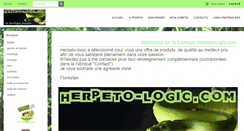 Desktop Screenshot of herpeto-logic.com